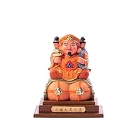 仏像 三面六臂大黒天像 三面大黒天像 七福神 商売繁盛 福徳開運 檜木 Amazon｜仏像 三面六臂大黒天像 三面大黒天像 七福神 商売繁盛